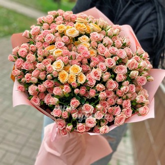 39 кустовых роз