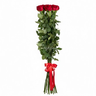 11 высоких роз на 140 см